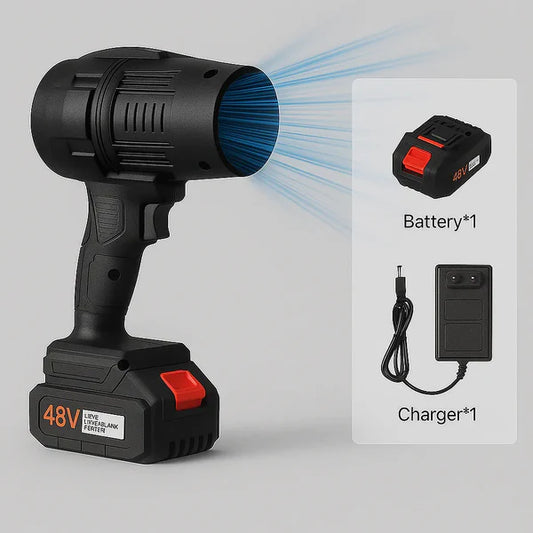 TurboJet Cordless Air Blower – Powerful Handheld Cleaning Tool