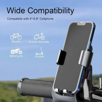 Adjustable Anti-Shake Cycle & Bike Mobile Stand (Waterproof, Universal Fit)