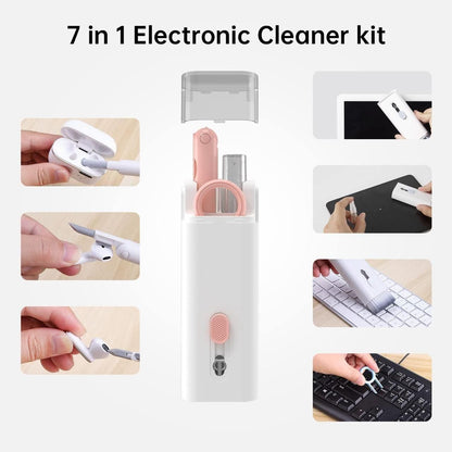 Multipurpose 7 in 1 Electronic Cleaner Kit with Brush