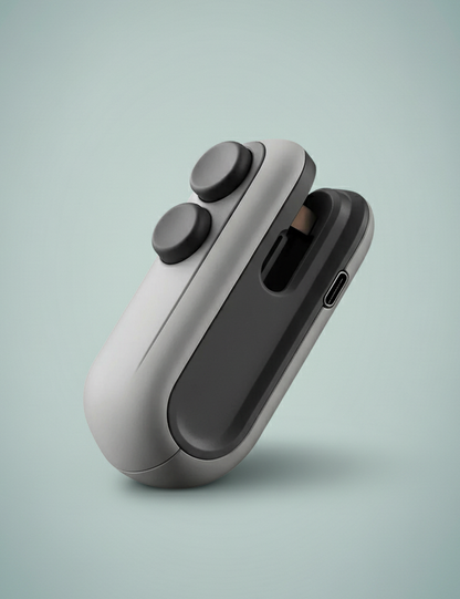 Portable Mini Sealing Machine 2 in 1 USB Rechargeable Magnetic, Bag Sealer, Heat Seal with Cutter