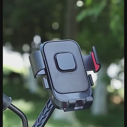 Adjustable Anti-Shake Cycle & Bike Mobile Stand (Waterproof, Universal Fit)